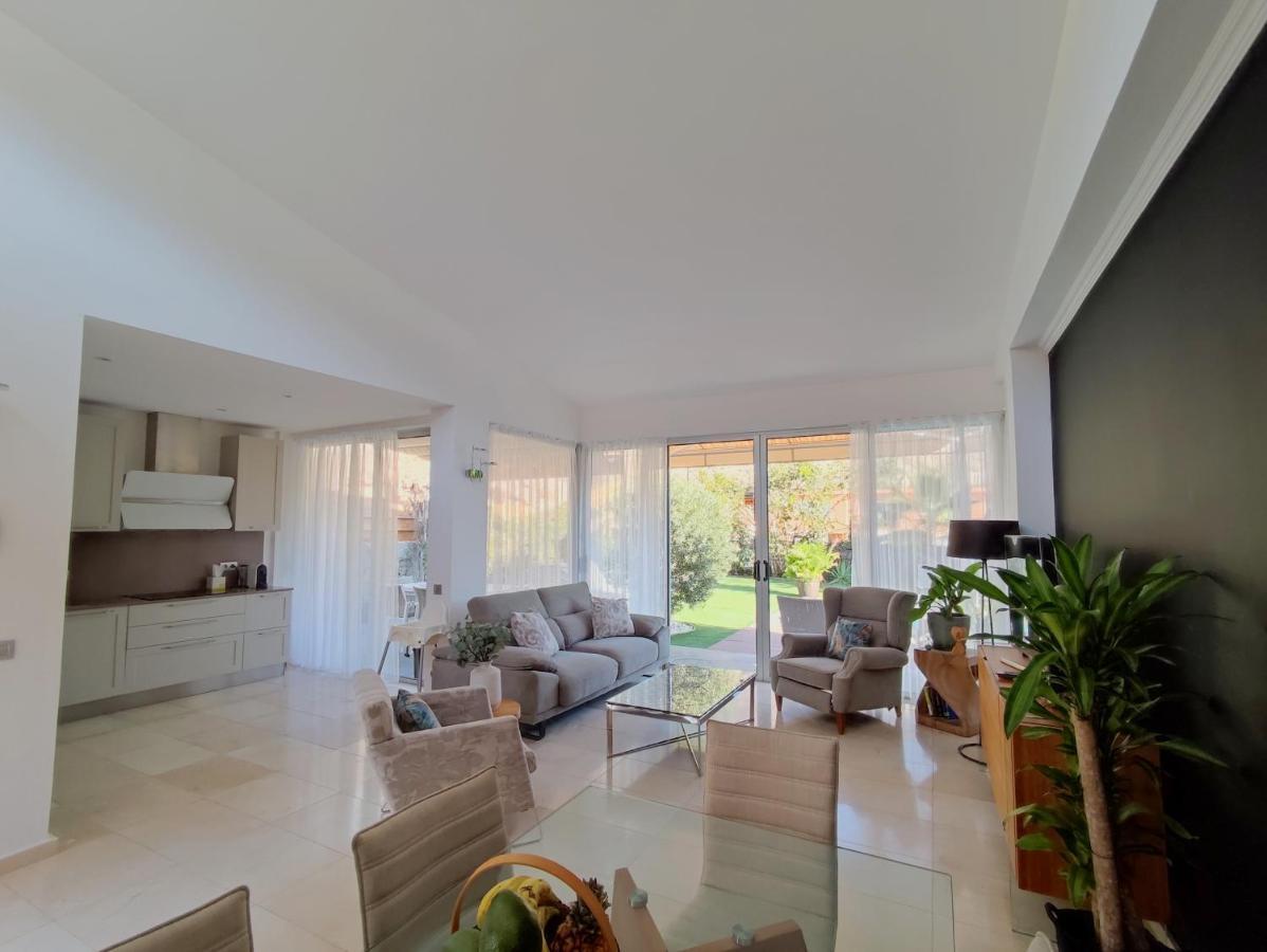 Elle Ocean Villa Gran Canaria Heated Pool Wifi อามาโดเรส ภายนอก รูปภาพ
